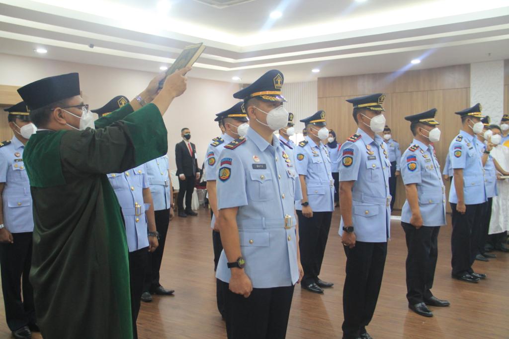 Pelantikan Kepala UPT Pemasyarakatan
