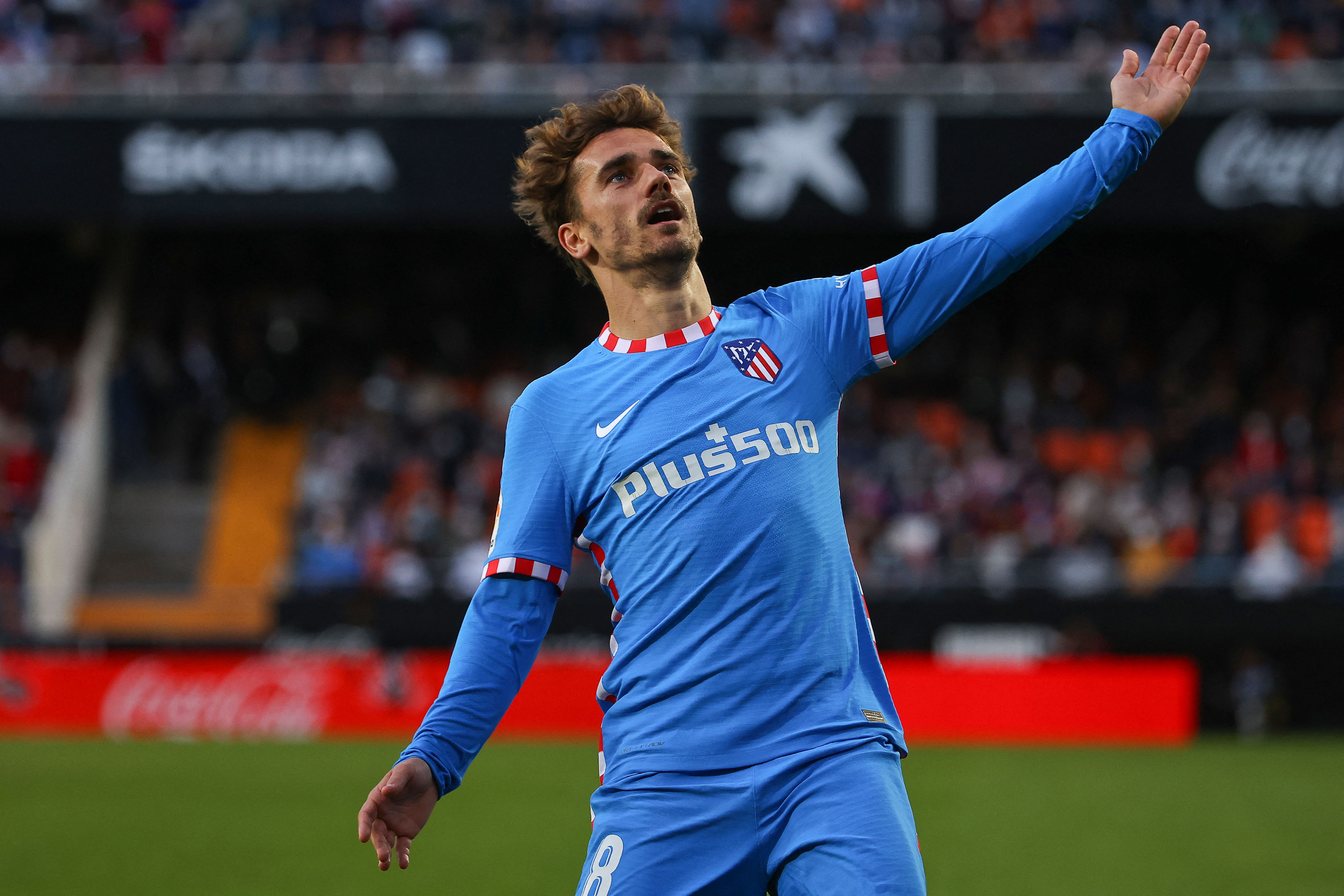 Penyerang Atletico Madrid Antoine Griezmann