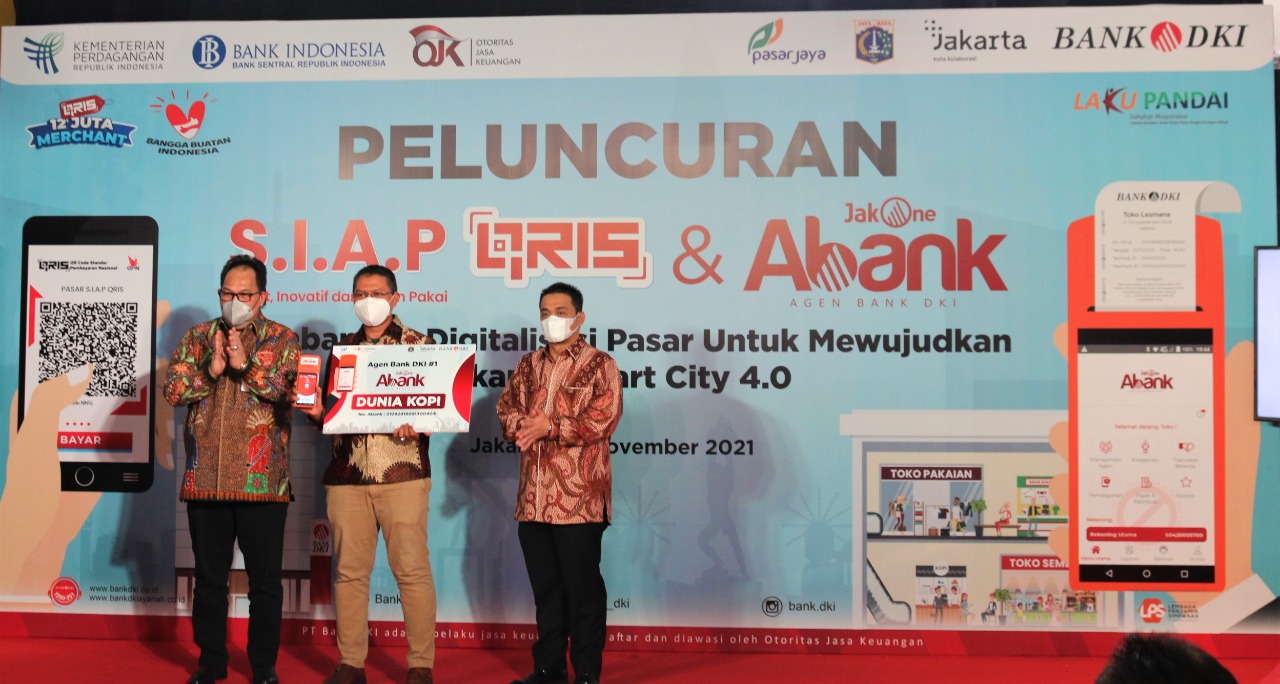 Peluncuran Jakone Abank dan SIAP QRIS