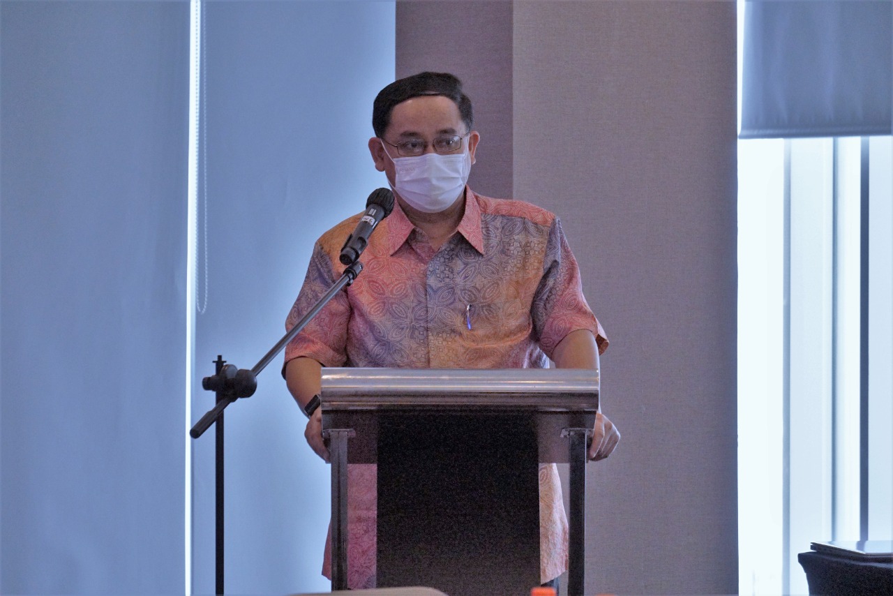 Direktur Utama Sarana Jaya Agus Himawan.