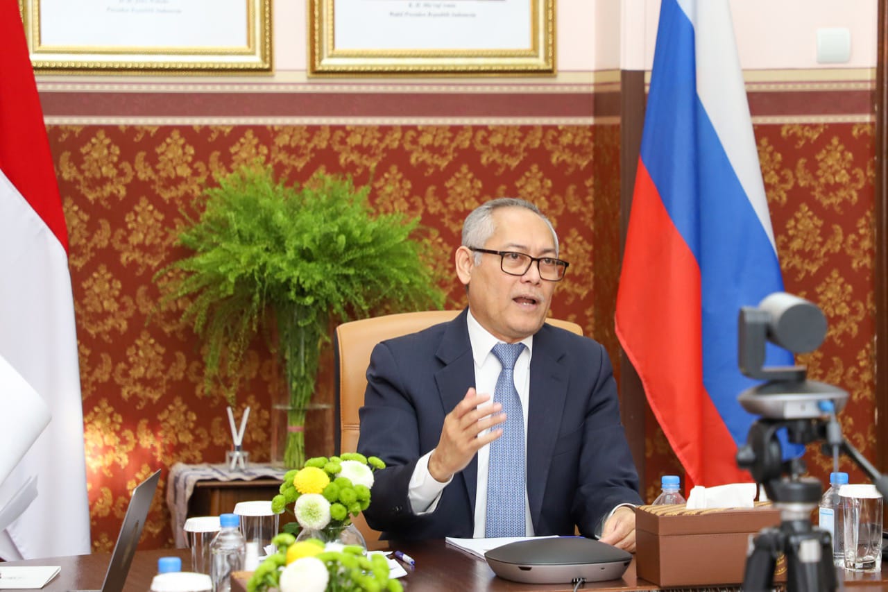 Duta Besar Republik Indonesia untuk Federasi Rusia merangkap Republik Belarus, Jose Tavares.