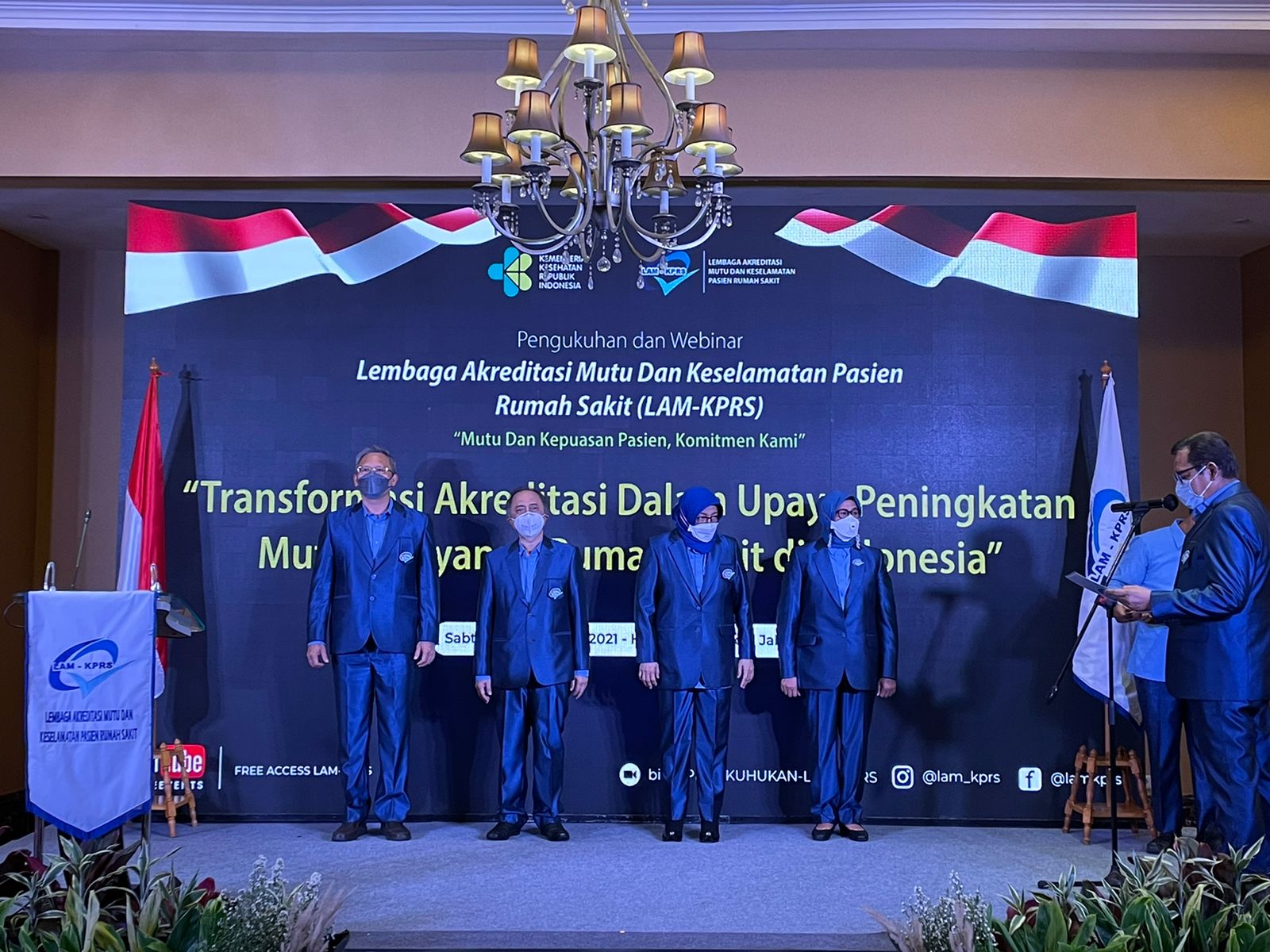 Pelantikan pengurus LAM-KPRS