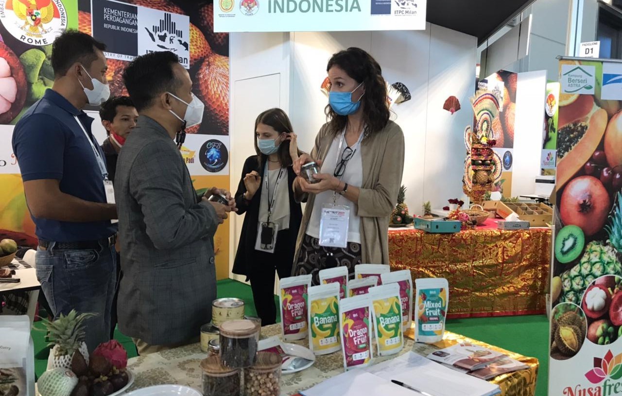 Nilai ekspor produk olahan pertanian pada Januari–Oktober 2021 mencapai Rp 478,48 triliun. 