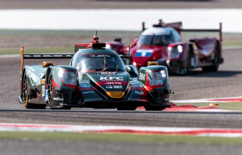 Pembalap Indonesia Sean Gelael saat tampil di ajang WEC 2021. Sean merebut posisi runner up bersama Tim JOTA #28.