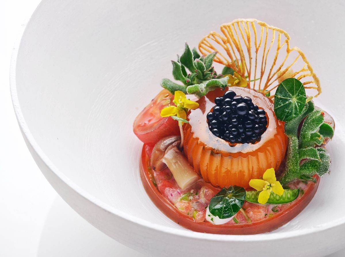 Salah satu hidangan Bocuse d’Or Indonesia.