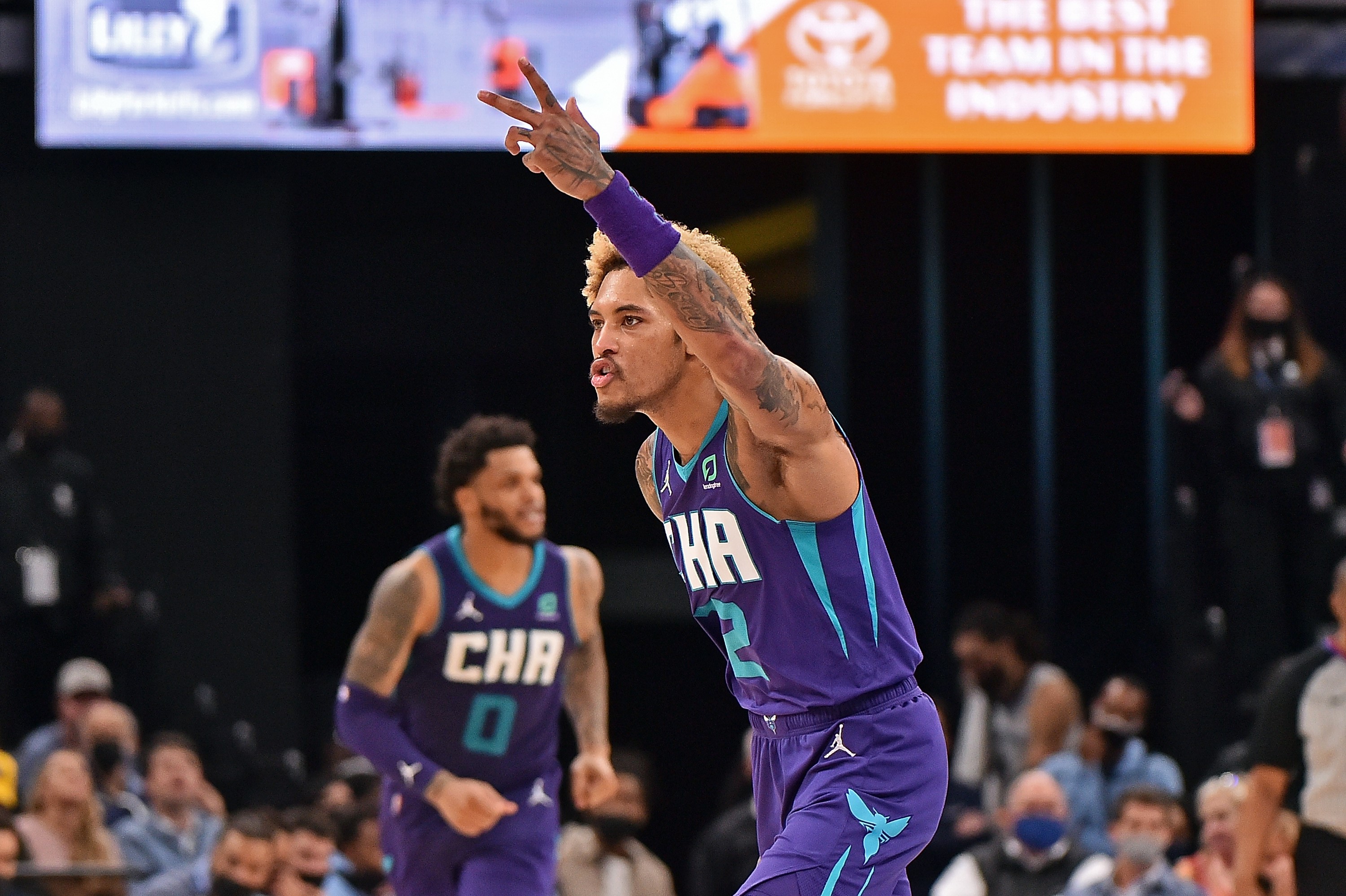Pemain Charlotte Hornets Kelly Oubre Jr