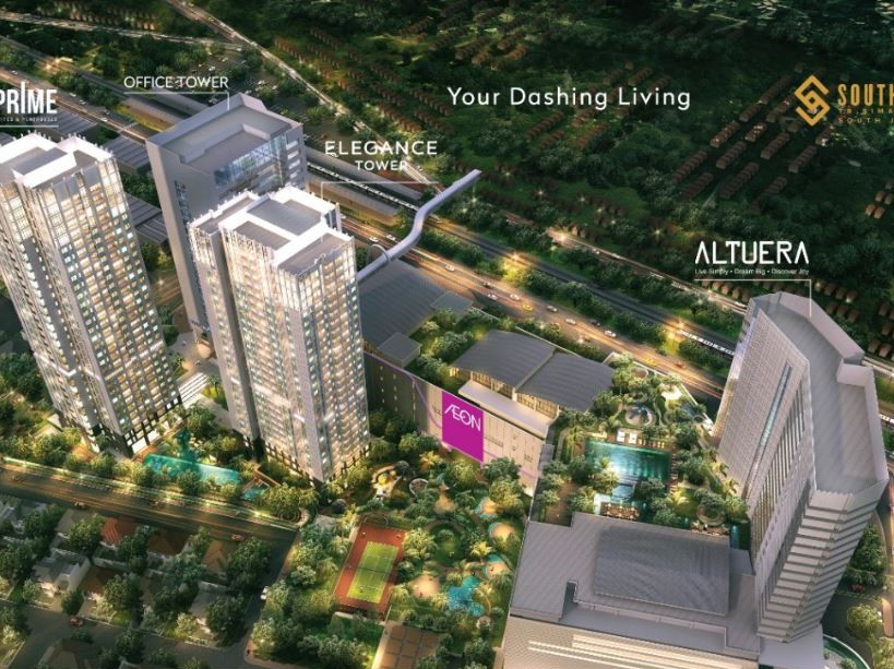 Pusat perbelanjaan bergaya negeri Sakura tersebut dilengkapi dengan supermarket, pertokoan, hingga fasilitas food court dan restoran.