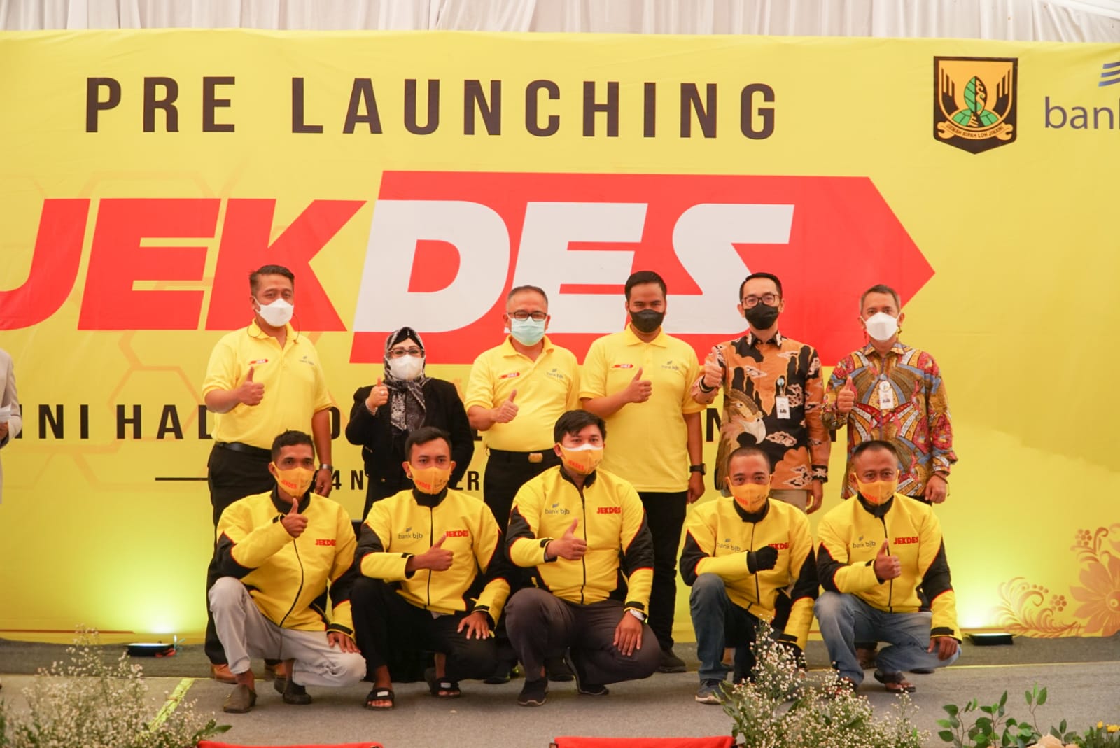 Para mitra JEKDES siap melayani konsumen