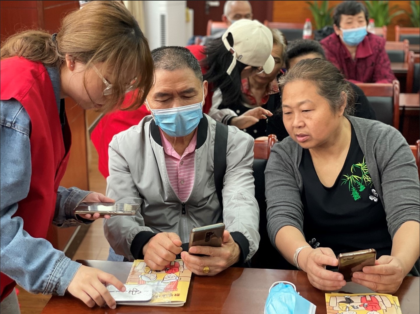 Pelatihan yang diberikan Alibaba untuk para lansia.