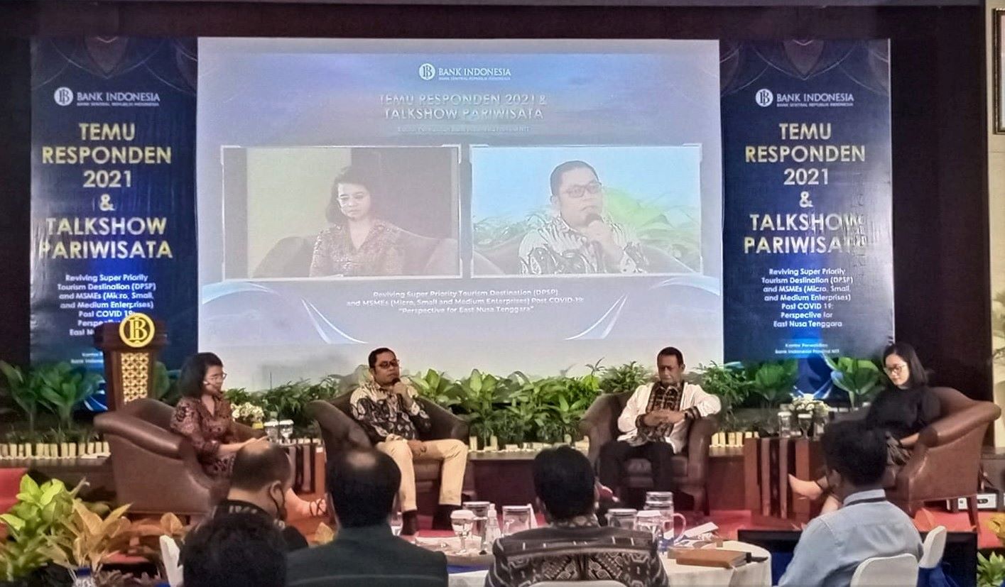 Bank Indonesia Perwakilan Nusa Tenggara Timur menggelar Kegiatan Temu Responden dan Talkshow Pariwisata, Rabu (17/11)