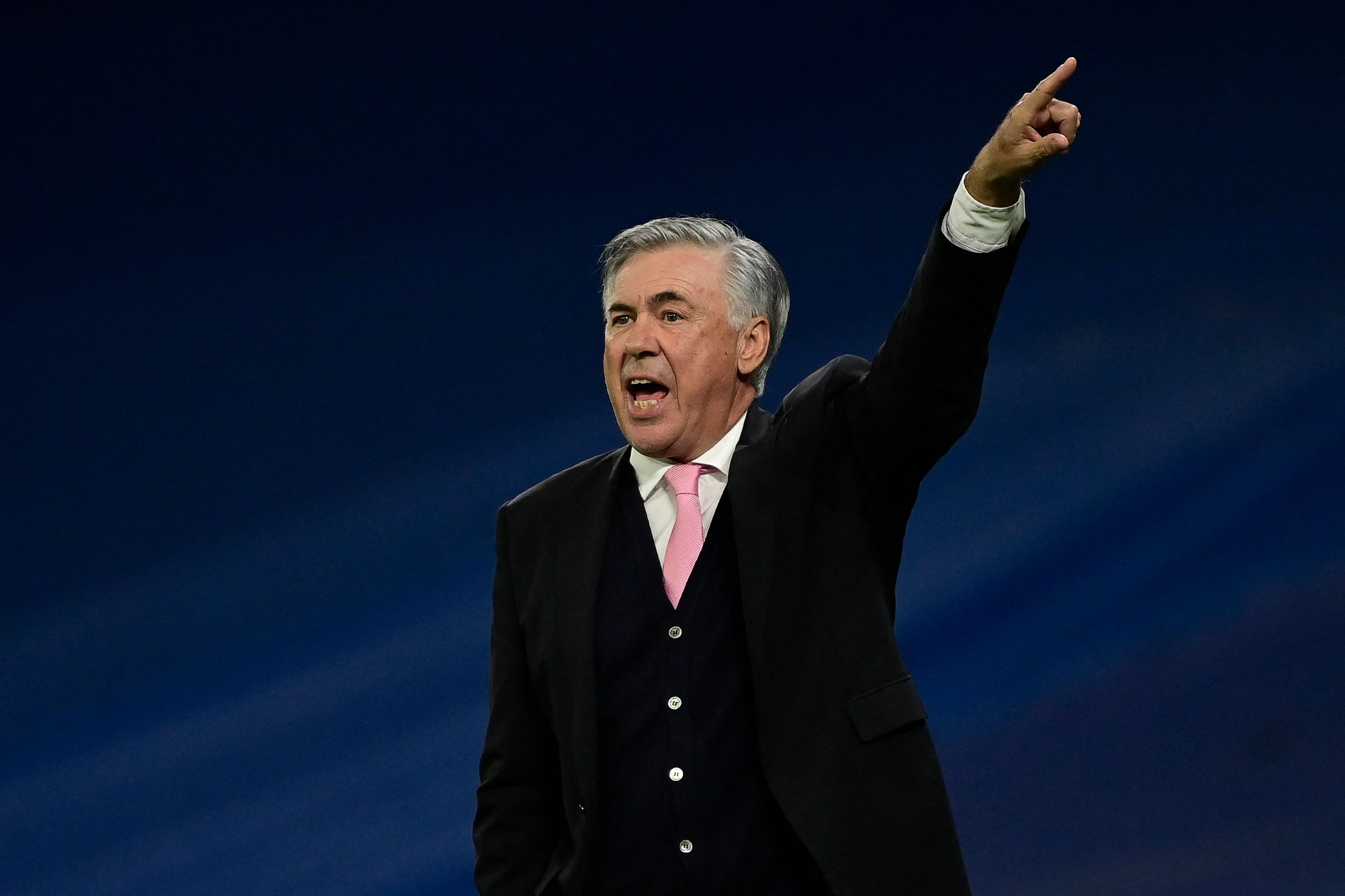 Pelatih Real Madrid Carlo Ancelotti
