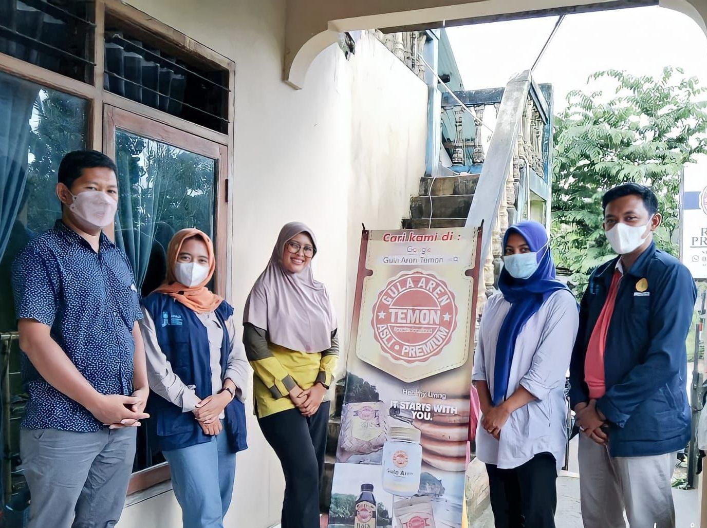 Wirausaha muda Mega, founder CV Temon Agro Lestari, memproduksi gula aren Temon yang mampu tembus pasar Turki.  