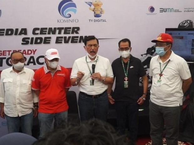 Menteri Koordinator Bidang Kemaritiman dan Investasi Luhut Binsar Pandjaitan.