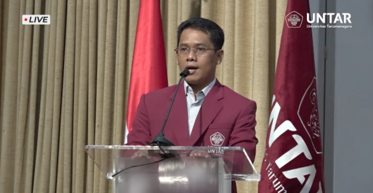 Rektor Universitas Tarumanagara Agustinus Purna Irawan