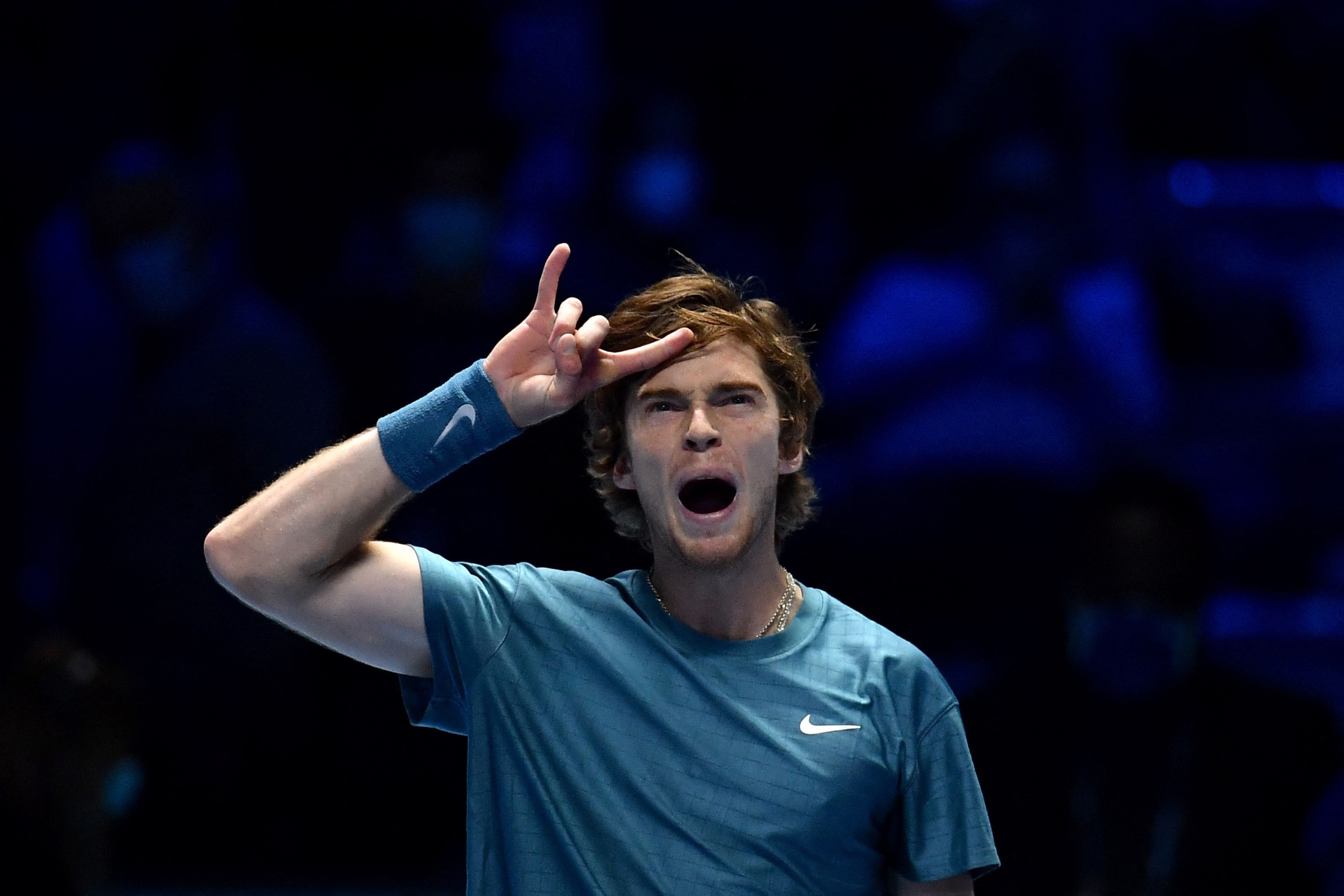 Petenis Rusia Andrey Rublev