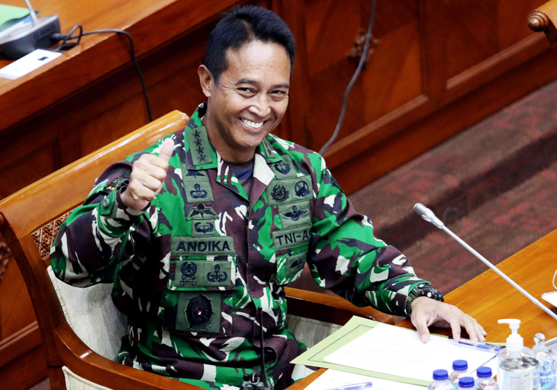 Calon Panglima TNI Andika Perkasa