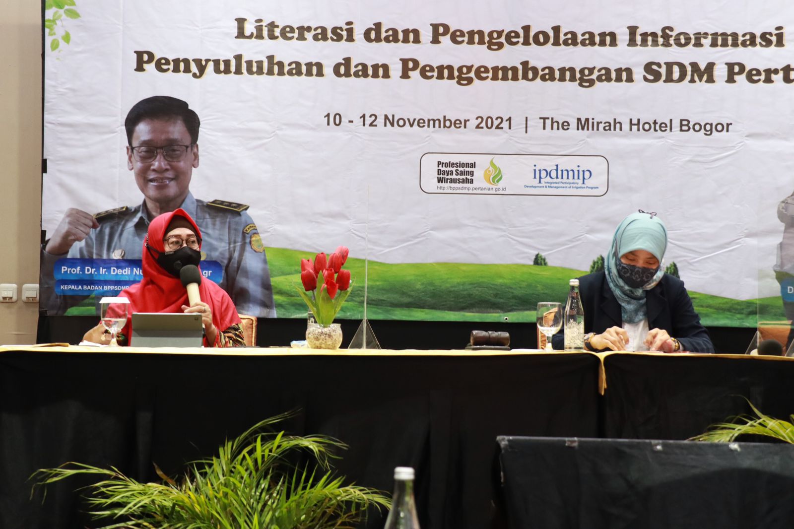Kegiatan Literasi dan Pengelolaan Informasi, Penyuluhan dan Pengembangan SDM Pertanian. 