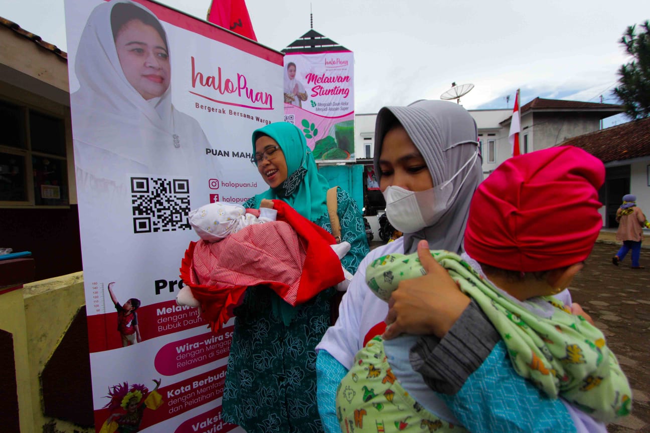 HaloPuan Gelar Gerakan Lawan Stunting di 12 Desa di Kabupaten Garut 