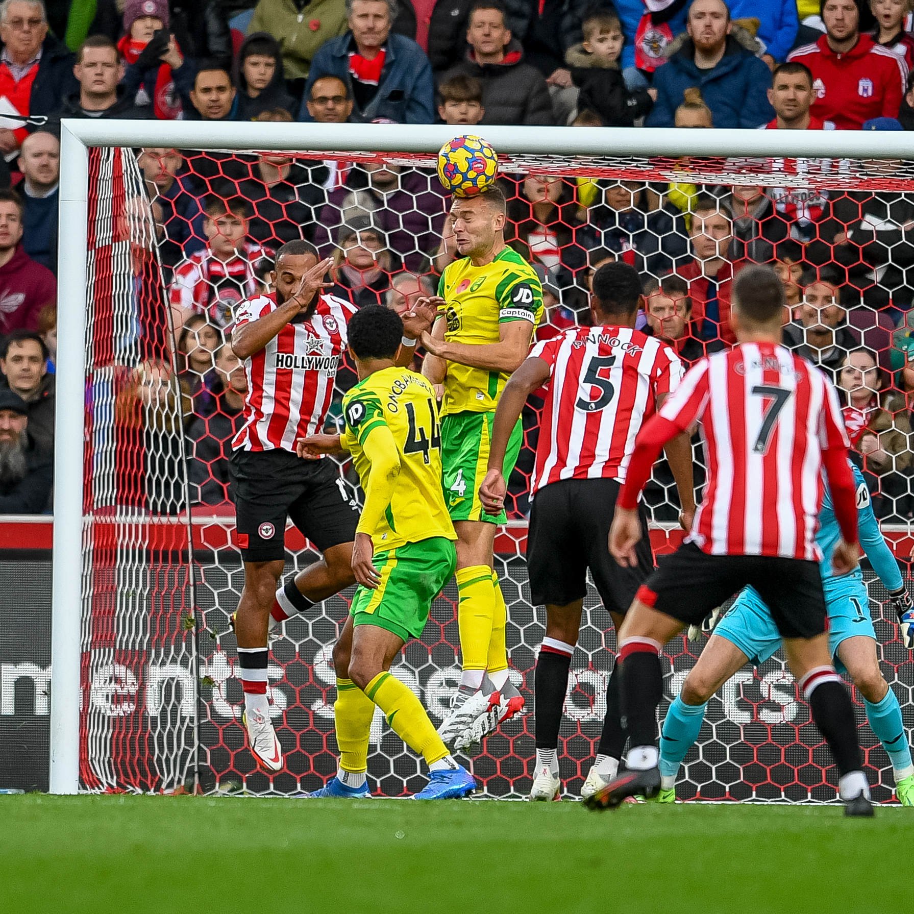 Norwich City versus Brentford