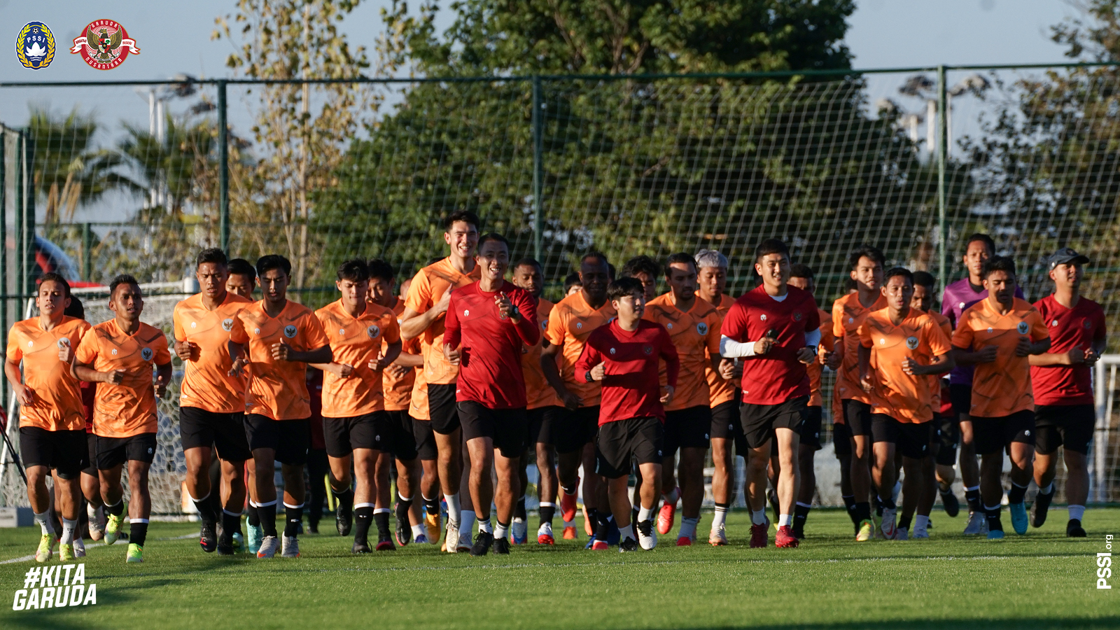 Timnas Indonesia berlatih di Antalya, Turki.