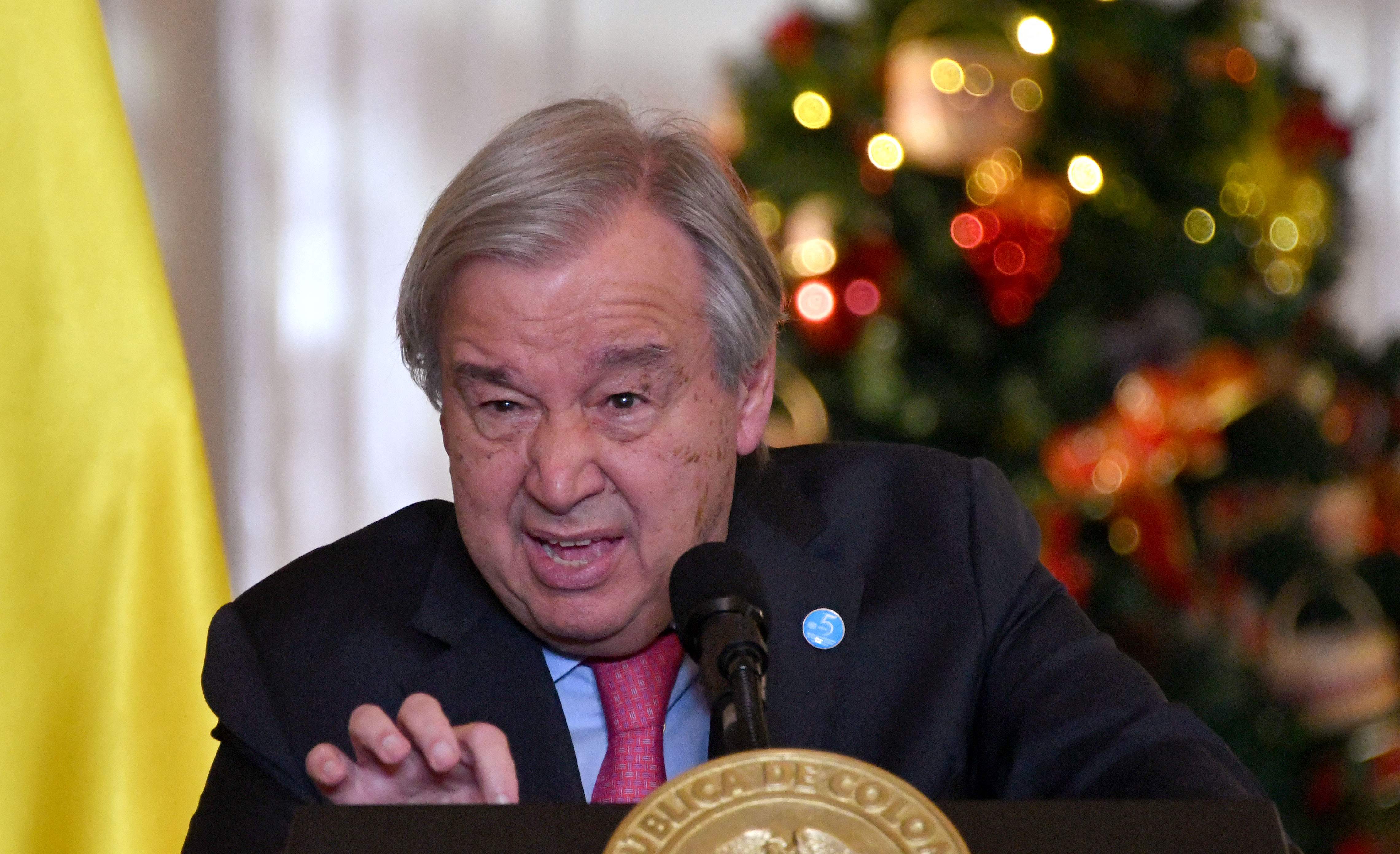 Sekjen Perserikatan Bangsa Bangsa (PBB) Antonio Guterres