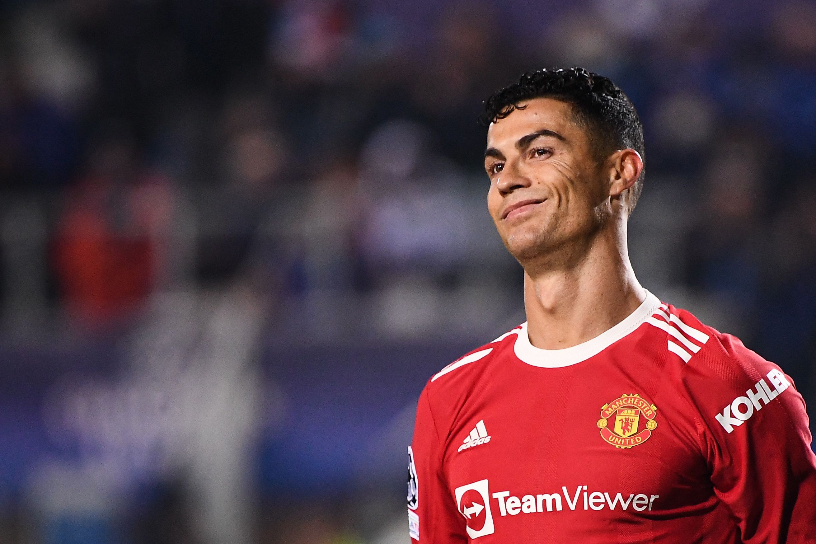 Penyerang Manchester United Cristiano Ronaldo