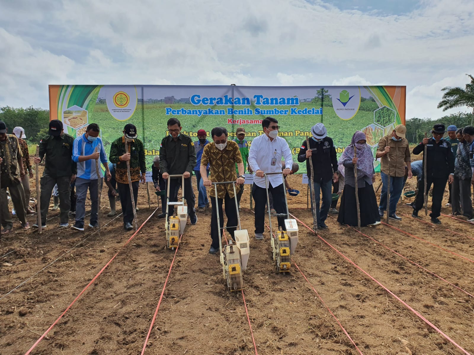 Penuhi Benih Kedelai, Kementan Lakukan Pendampingan Intensif Petani Tebo 