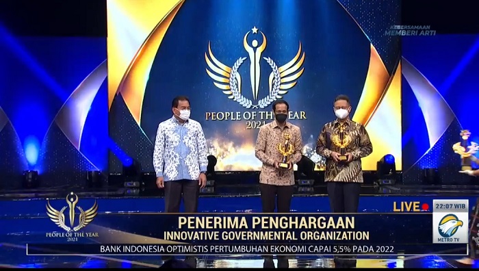 Ini Peraih People of the Year Metro TV Bidang Innovative Government Organization