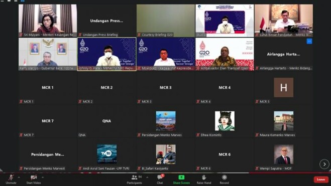 Pertemuan pemerintah dgn media massa internasional mengenai Presidensi G-20