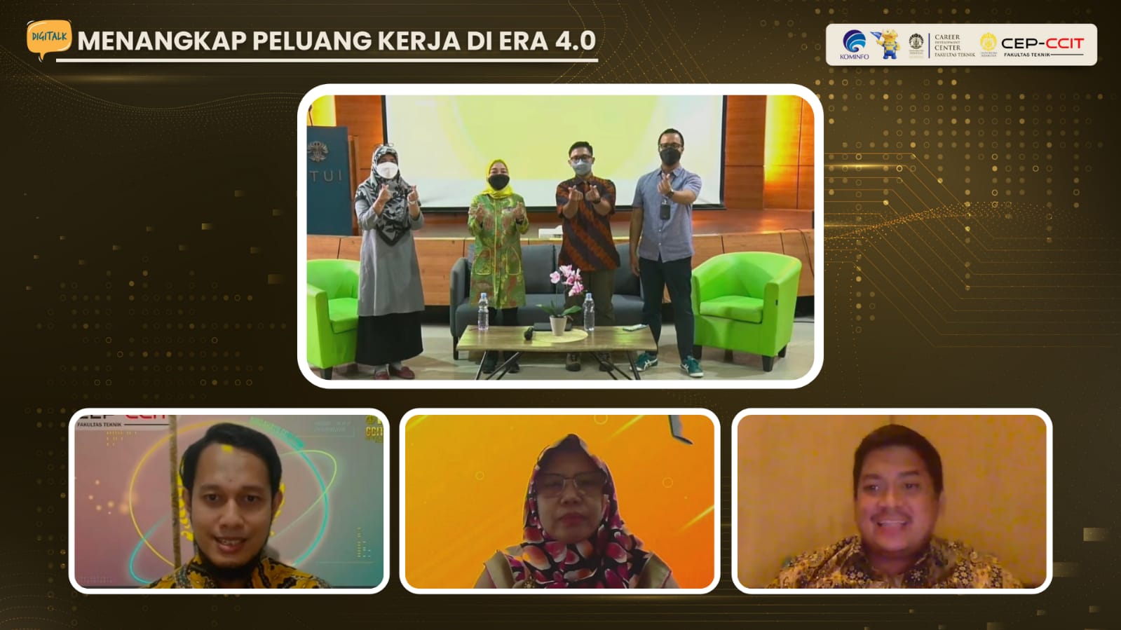 Acara DigiTalk yang diadakan Kominfo, Kamis (18/11)