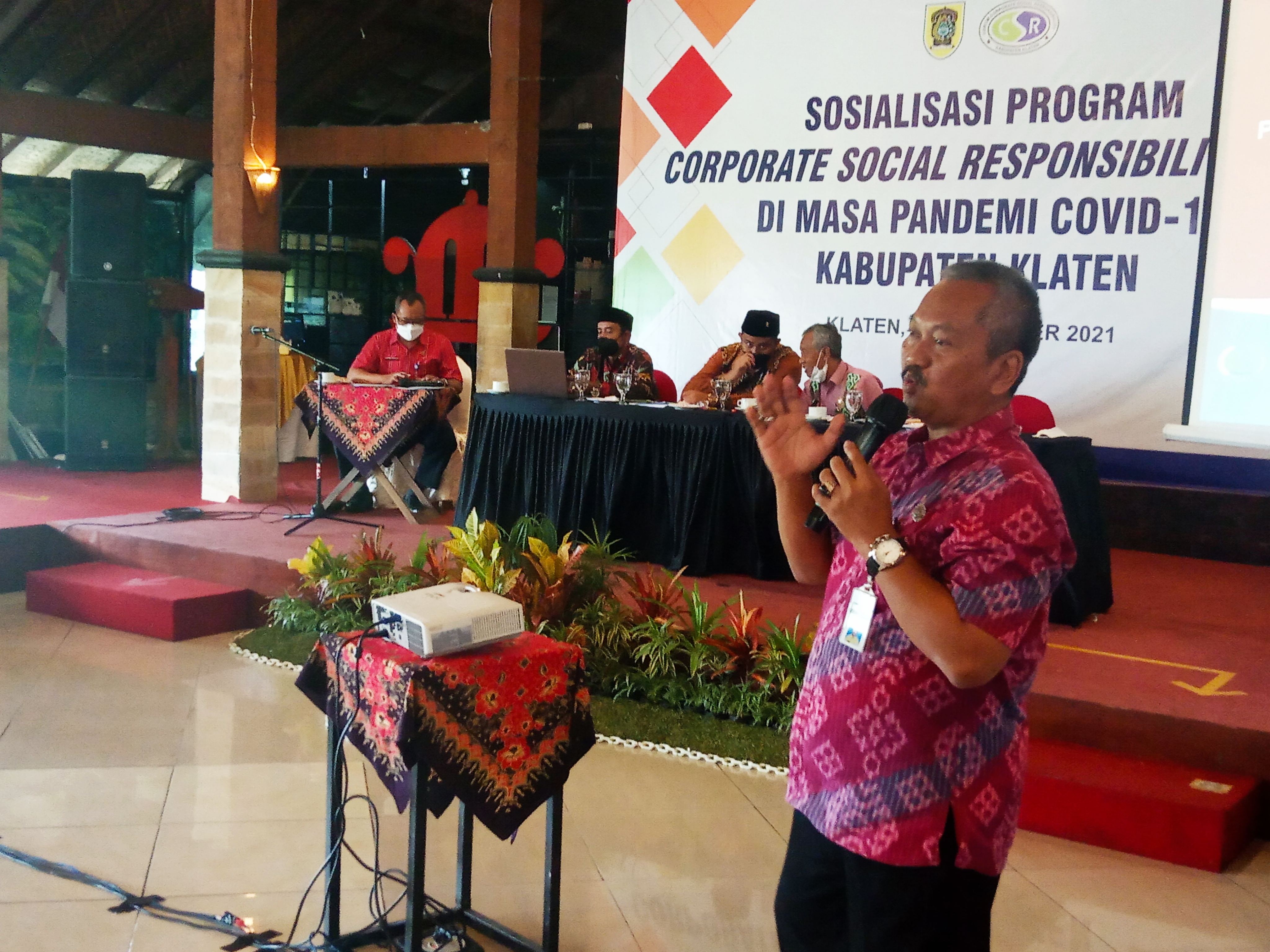 Sosialisasi program CSR di Klaten, Jawa Tengah