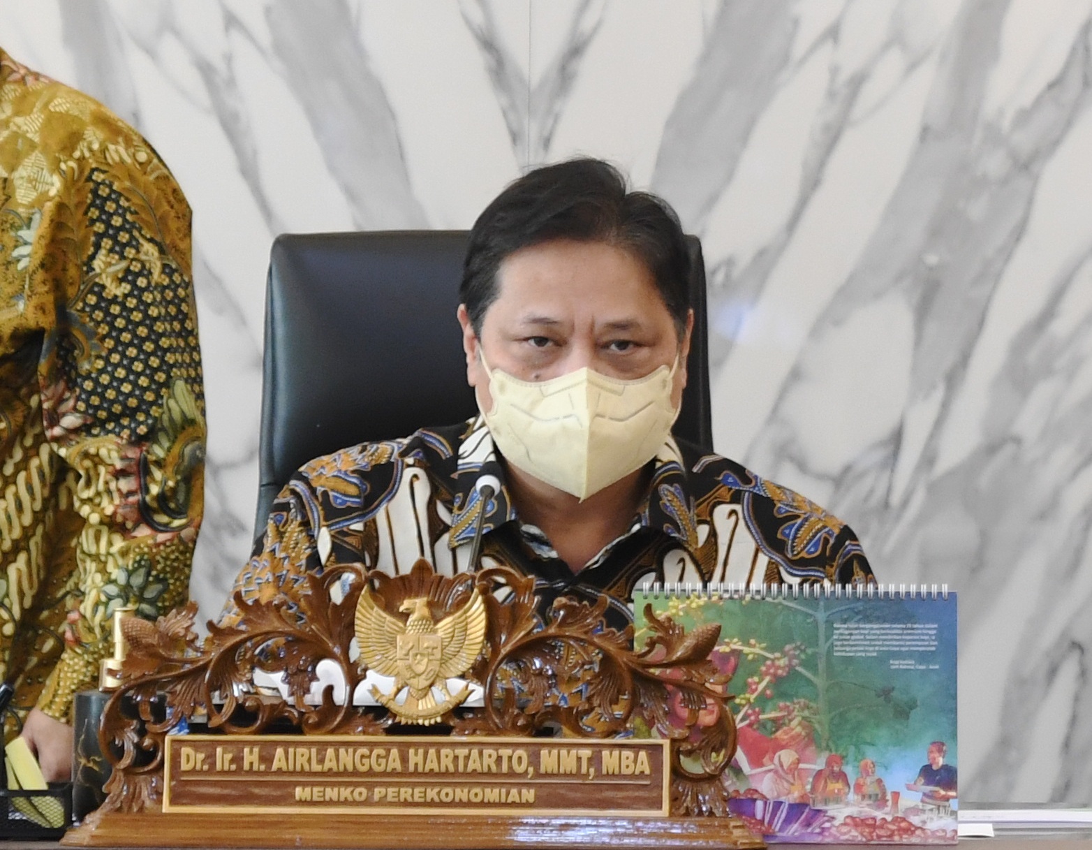 Menteri Koordinator Bidang Perekonomian Airlangga Hartarto. 