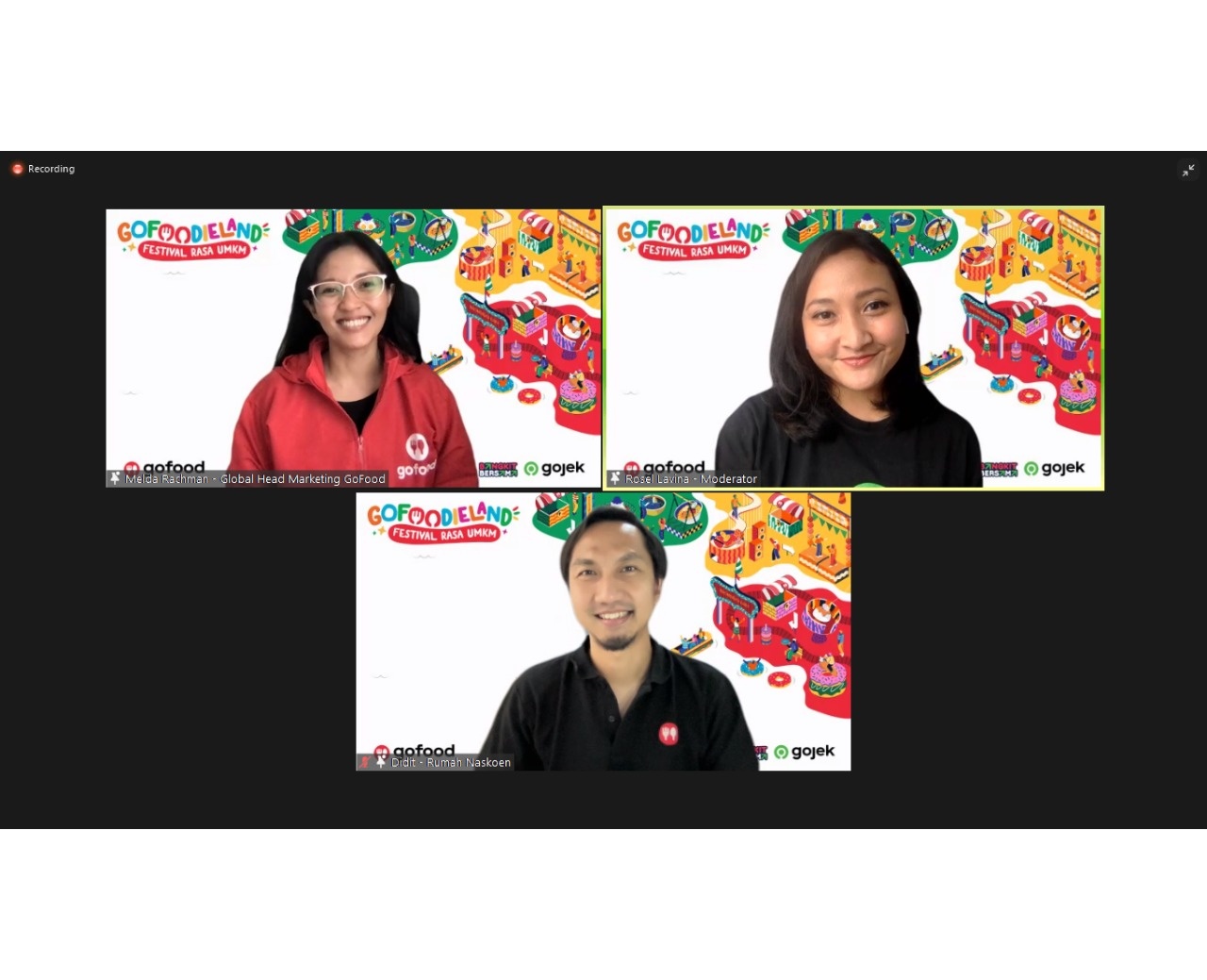 Suasana taklimat media virtual