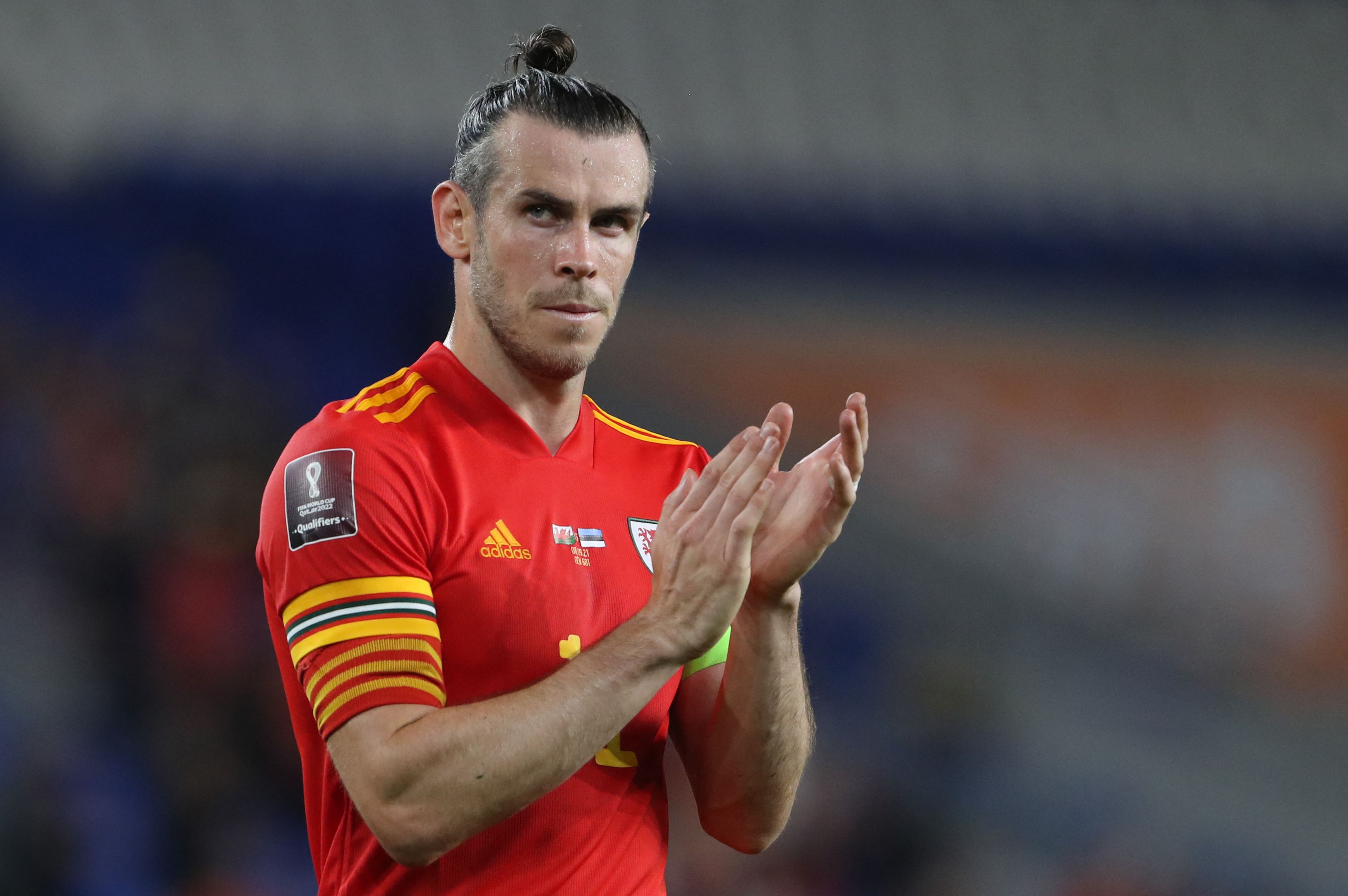 Gelandang timnas Wales Gareth Bale