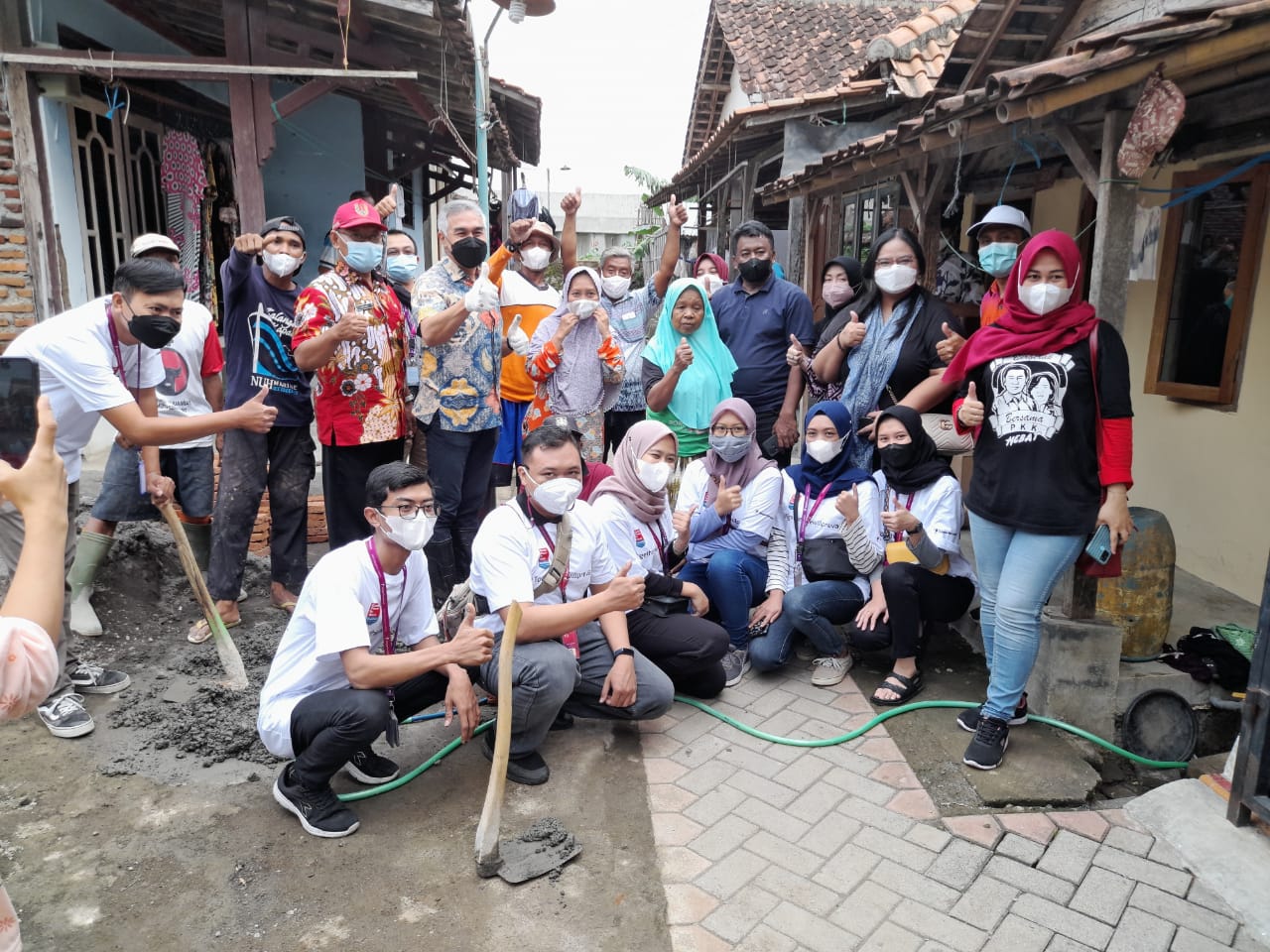 Kegiatan program Jambanisasi yang dilakukan Pemkot Semarang, Jawa Tengah bersama Teleperformance Indonesia. 