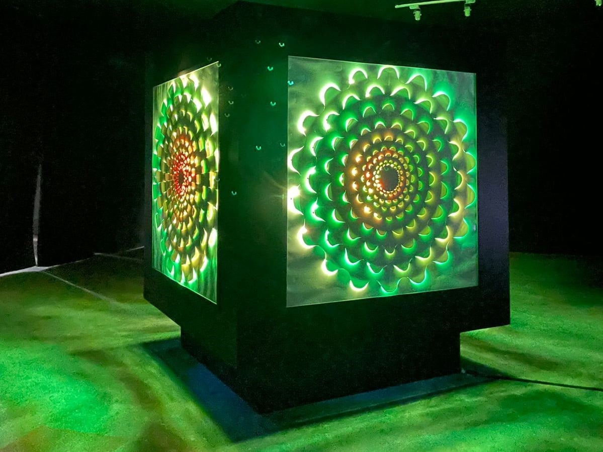 Ruang terakhir ditempati oleh empat video artistik rancangan Wivisual dan CAP. 