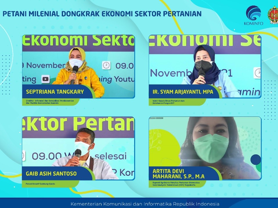 Pembangunan di sektor pertanian dibutuhkan dukungan dari sumber daya manusia pertanian yang maju, mandiri, dan modern.