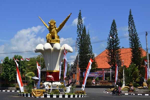 Ilustrasi: Tugu selamat datang Kabupaten Buleleng