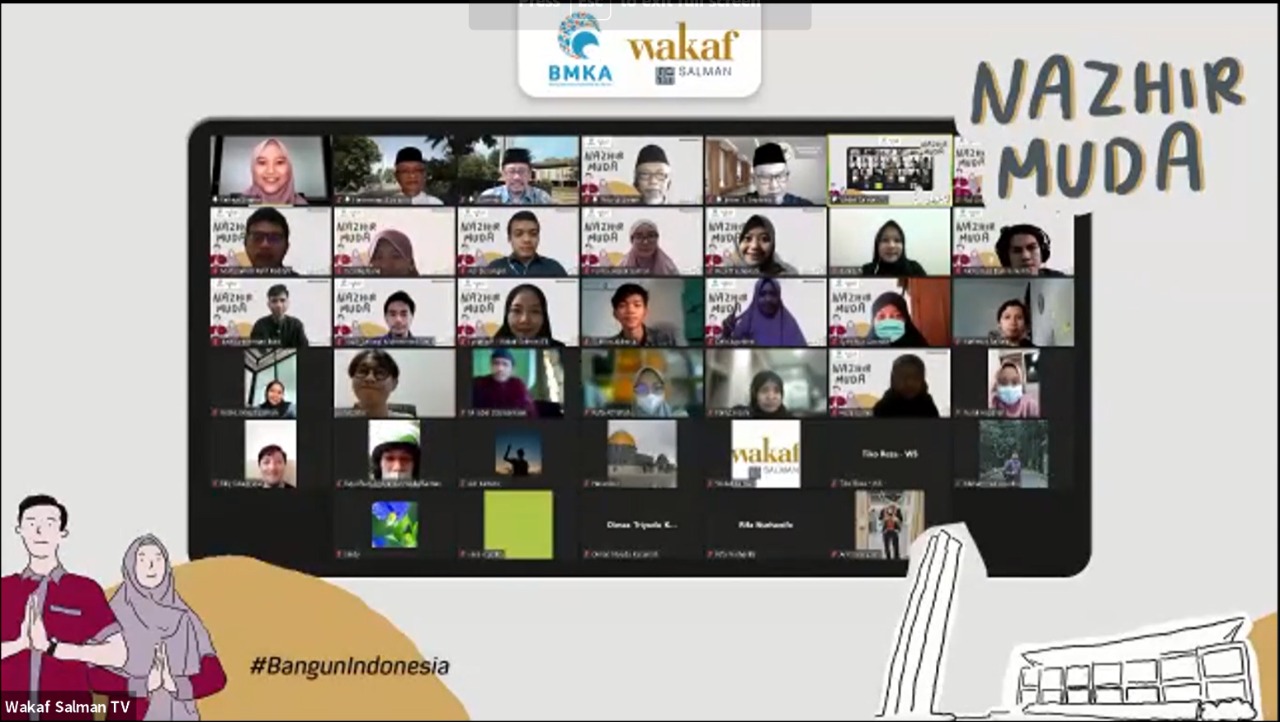 Peserta pelatihan Nazhir Muda yang digelar Wakaf Salman