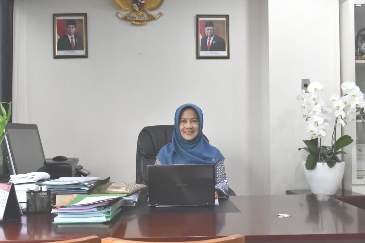 Dirjen Pengendalian Perubahan Iklim (PPI) Kementerian Lingkungan Hidup dan Kehutanan (KLHK), Laksmi Dhewanthi, MA.