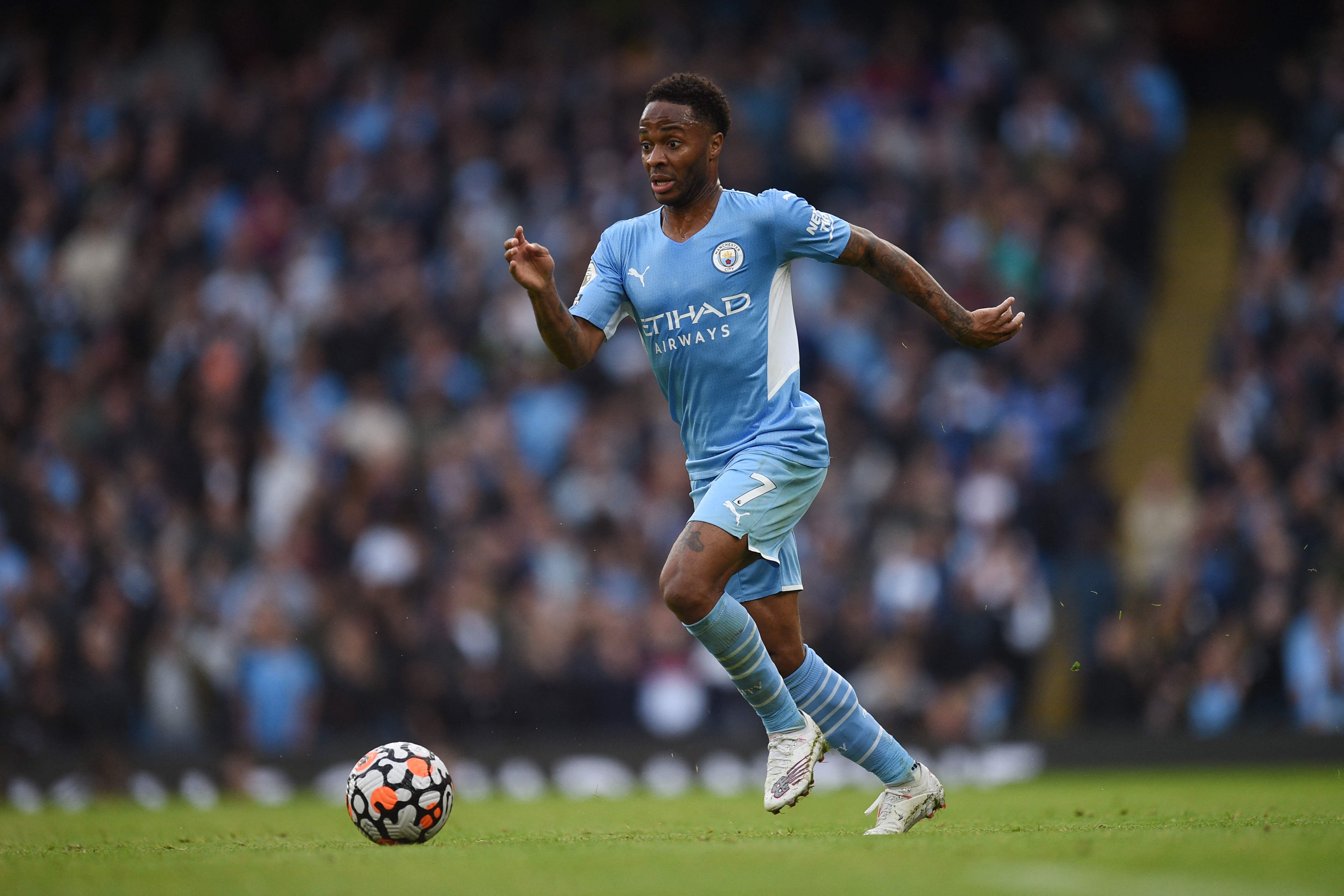Penyerang Manchester City Raheem Sterling