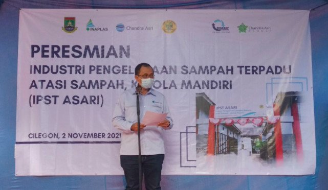 Industri Pengelolaan Sampah Terpadu-Atasi Sampah, Kelola Mandiri (IPST ASARI) di Cilegon, Banten. 