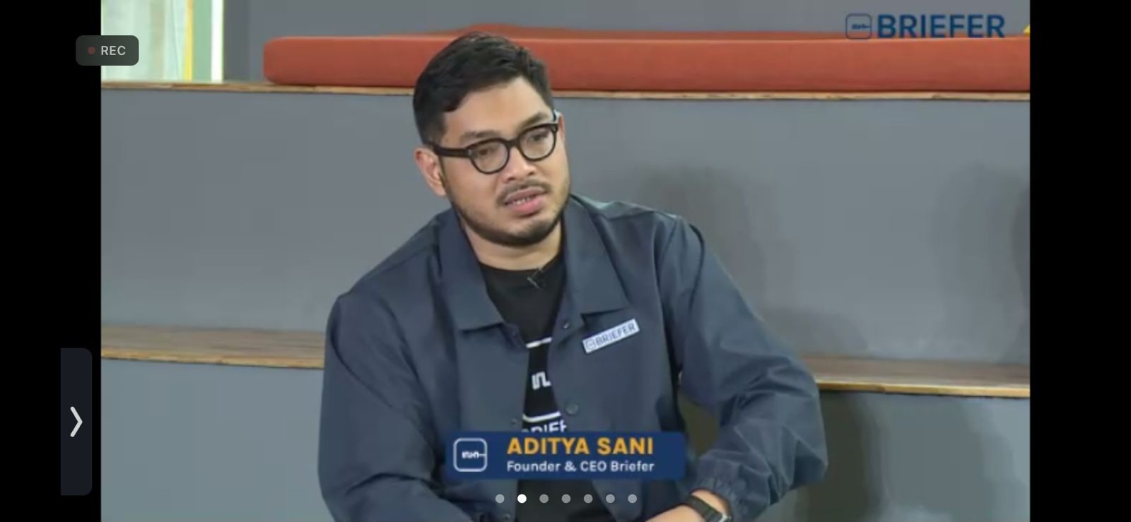 Founder & Chief Executive Officer Briefer Aditya Sani 