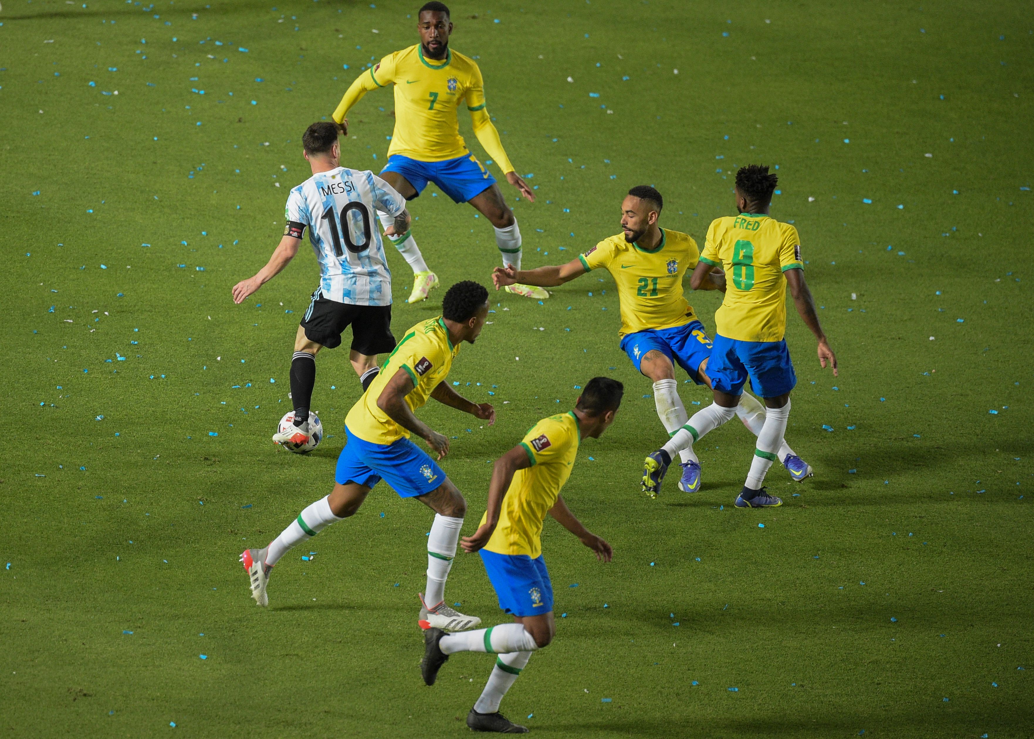 Argentina dan Brasil Bermain Imbang Tanpa Gol