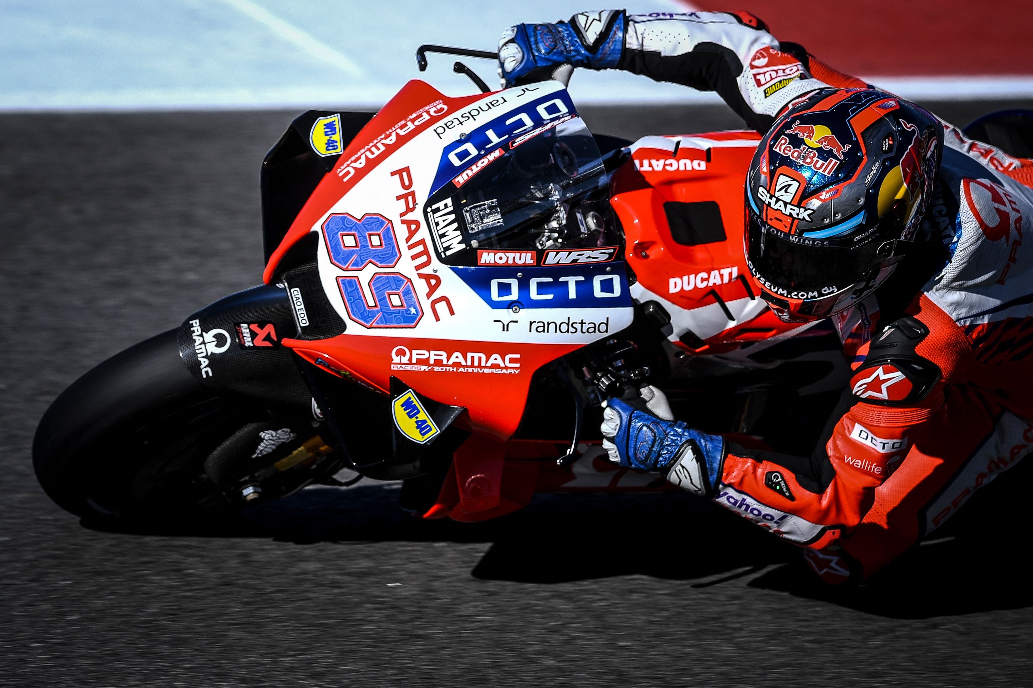 Pembalap Pramac Racing Jorge Martin