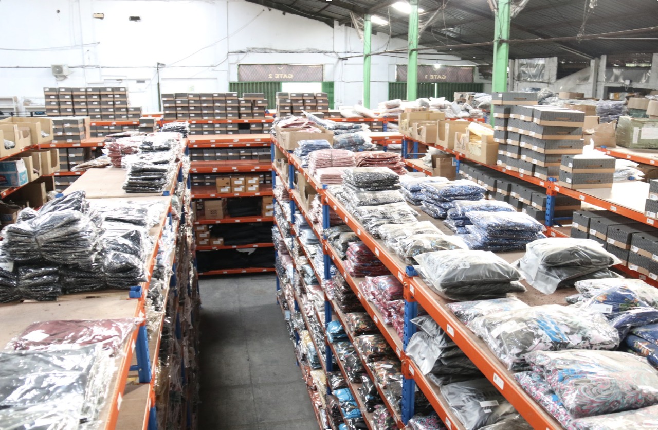 Salah satu pergudangan logistik Shipper