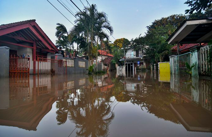 Ilustrasi banjir