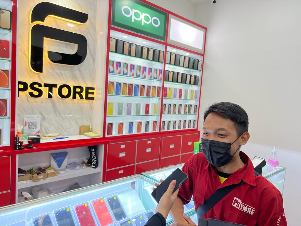 Yusuf Ismail selaku Kepala Cabang PStore Jakarta. 