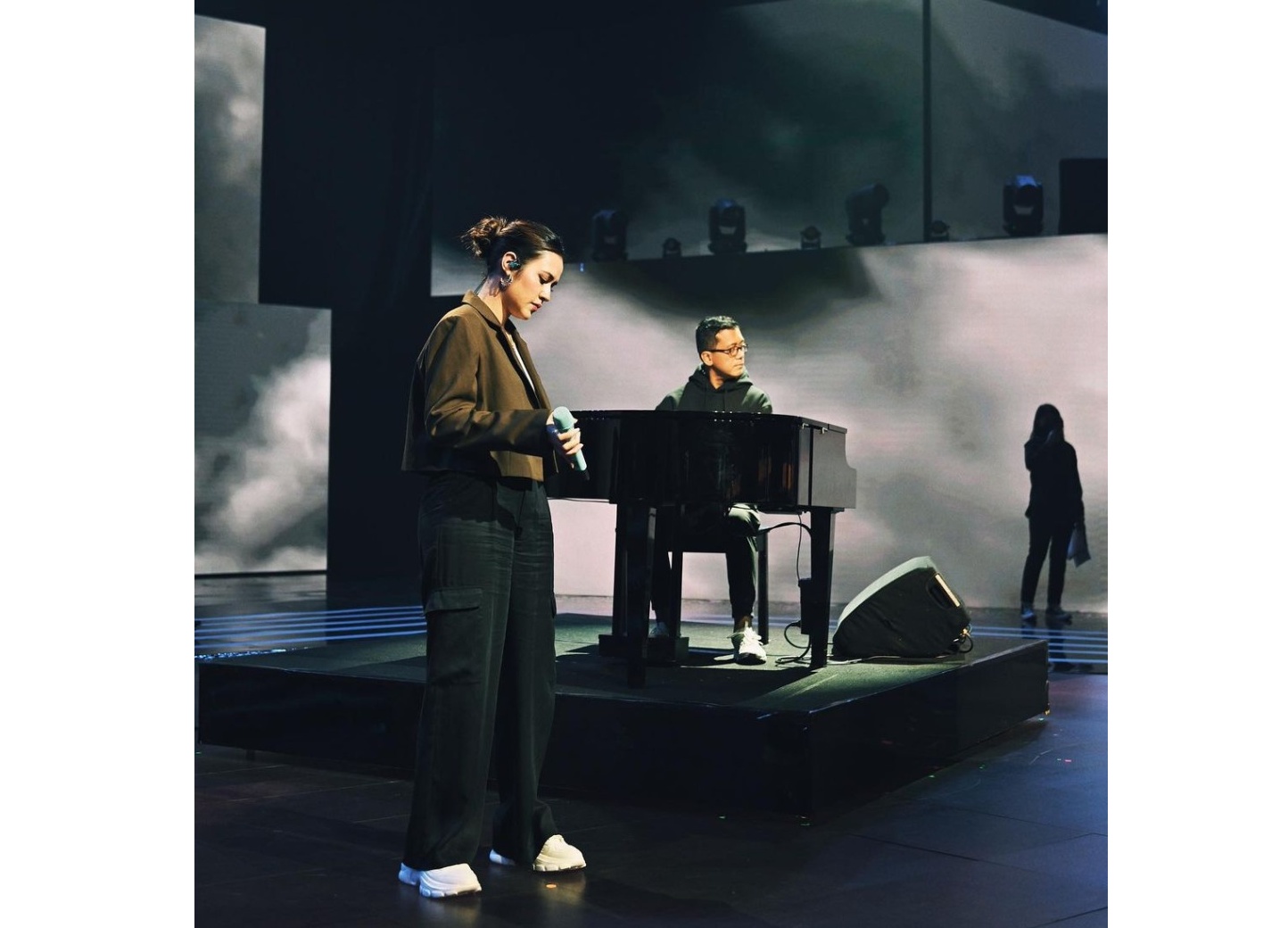 Raisa di ajang AMi 2021.