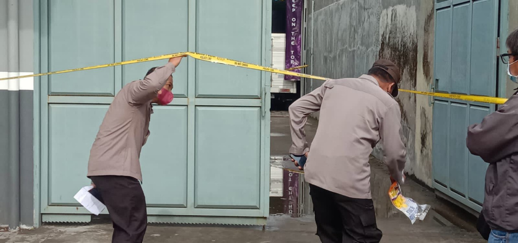 Polisi Usut Tewasnya Satpam di Gudang Rokok Camel 